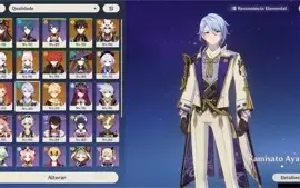 AR 57 - AYATO, AYAKA, ITTO, ZHONGLI, HUTAO, KOKOMI + ARMAS 5