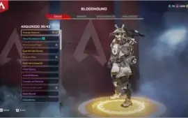 CONTA APEX LEGENDS PC HERANÇA WRAITH 150 LENDARIA