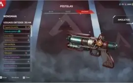 CONTA APEX LEGENDS PC HERANÇA WRAITH 150 LENDARIA