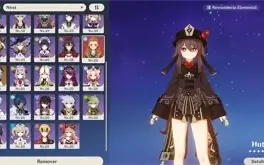 Conta Genshin Impact com hutao, ayaka, ayato e mt mais ar47