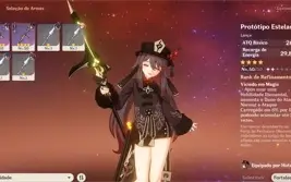 Conta Genshin Impact com hutao, ayaka, ayato e mt mais ar47