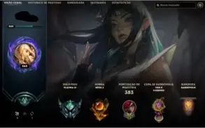 Conta Lol , Platina 4 , 217 Skins