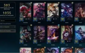 Conta Lol , Platina 4 , 217 Skins