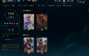 Vendo conta de lol baratinha