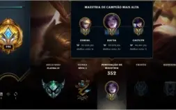 Conta platina 4,736 skins
