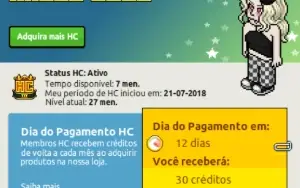 Conta Habbo 2018 com vários visuais raros e supers
