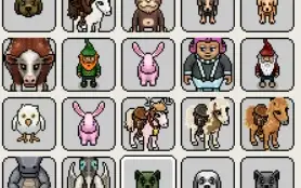 Conta Habbo 2018 com vários visuais raros e supers
