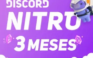 Game Pass Ultimate Xbox/Pc 2 meses + Discord Nitro + Brinde