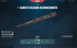 Conta Ranque passado Diamante 2 com varias skins