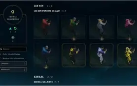 VENDO CONTA DE LOL- 265 SKINS TODOS OS CAMPEÕES GOLD 5 LV 80