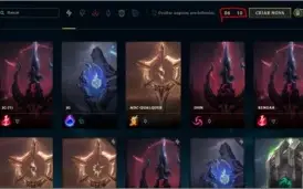 VENDO CONTA DE LOL- 265 SKINS TODOS OS CAMPEÕES GOLD 5 LV 80