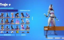 Conta De Fortnite  Com Travis, Ikonik, Galaxy, Glow E Minty
