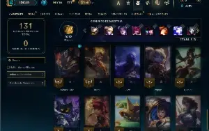 Esmeralda 4 com 45 Champs e 19 Skins