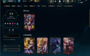 Esmeralda 4 com 45 Champs e 19 Skins
