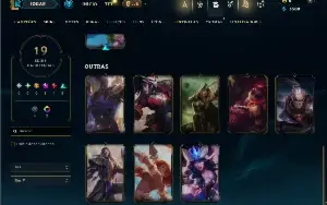 Esmeralda 4 com 45 Champs e 19 Skins