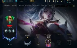 Conta de lol 100 skins contando com 4 skins prestigio