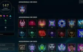 Conta Nível 211 Diamante IV +na descrição