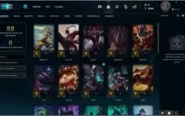 Conta Unranked Lv. 31 + 33 campeões