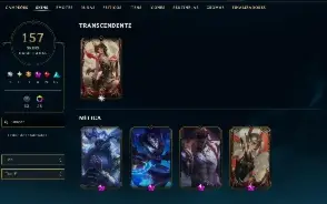 Conta League Of Legends Antiga Varias Skins Cara Nivel 295