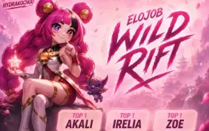 Elojob Wild Rift - Top 1 Akali - Top 1 Irelia - Top 1 Zoe