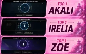 Elojob Wild Rift - Top 1 Akali - Top 1 Irelia - Top 1 Zoe
