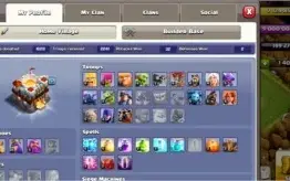 CV11 Clash of clans (Email Único) + 1400 Gemas