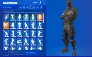 conta fortnite com s2, ikonik e glow