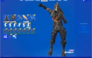 conta fortnite com s2, ikonik e glow