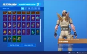 Conta de Fortnite S4 C/ Salve o mundo