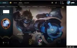 Conta de Lol nv 81 - Unranked / 236 Skins