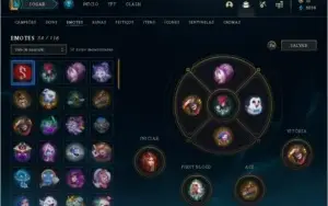 conta Lol Plat4 Md3 69 Icones Muitas Skins Raras 52 Campeoes