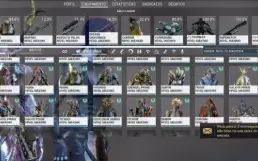 Conta Warframe |27 Frames | 10 Prime | 55 Armas | 4 Mil Mods