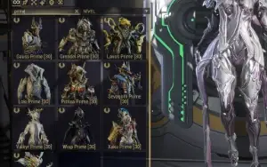 Conta Warframe |27 Frames | 10 Prime | 55 Armas | 4 Mil Mods