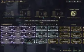 Conta Warframe |27 Frames | 10 Prime | 55 Armas | 4 Mil Mods