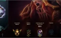 CONTA LOL GOLD IV (87 CHAMPS ; 45 SKINS ; NÍVEL 223)