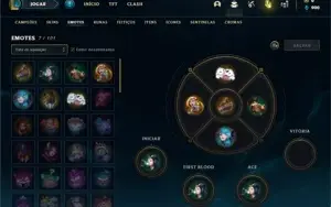 Conta Unranked com 35 Champs e 2 Skins + 1 Fragmento