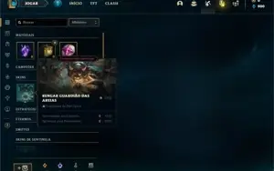 Conta Unranked com 35 Champs e 2 Skins + 1 Fragmento