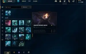 Conta diamante 2 com 29 Champs e 2 Skins + 15 Espolios