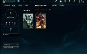 Conta diamante 2 com 29 Champs e 2 Skins + 15 Espolios
