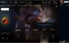 Conta LOL Unranked lvl 30 para smurf