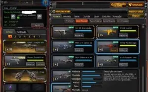 Acc CF AL com 21 VIPS e armas raras