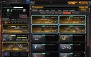 Acc CF AL com 21 VIPS e armas raras