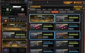 Acc CF AL com 21 VIPS e armas raras