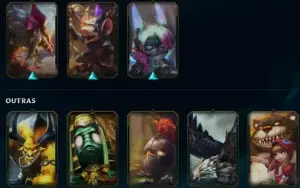 Conta League Of Legends Full Acesso, 115 Campeões, 123 Skins