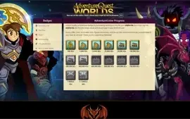 CONTA AQW 2012 - TODOS ITENS DA DOOM E MUITOS RAROS