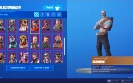 Conta fortnite - Salve o mundo + Skins de Loja