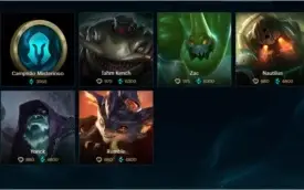 CONTA DE LEAGUE OF LEGENDS VETERANA