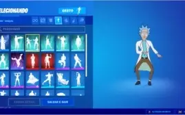 Conta Fortnite (Season 4 do capitulo 2 até a season 8)