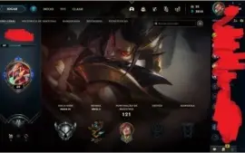 Conta prata 4 / 2 Skin Legado e Sett Dragão