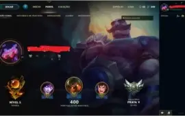 Contas League of Legends Elos variados várias Skins